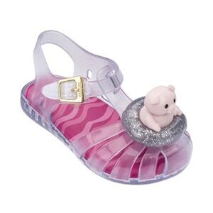 Mini Melissa Aranha Pig Sandals